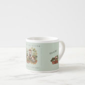 Gift for Mom, Gardening, Fun activities with Mom. Espressotasse (Vorderseite Rechts)