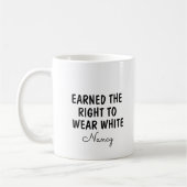 Gift For New Doctor, Personalized White Coat Kaffeetasse (Links)