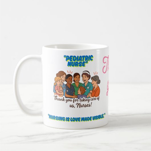 Gift for Nurses Week Mug Kaffeetasse (Links)