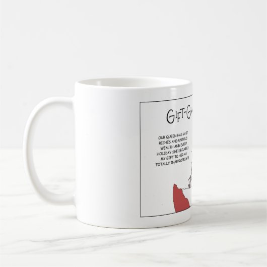 Gift for the Queen Ant Kaffeetasse (Links)