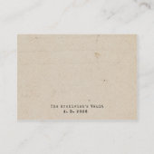 Gift for the Wordsmith Graduation Gift Insert Mitteilungskarte (Rückseite)