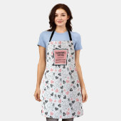 Gift for Wife Love Lettering Heart Sketch Apron Schürze (Getragen)