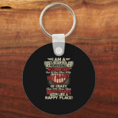 Gift für Buchhalter | Ich bin ein Beruflicher Buch Schlüsselanhänger (Vorderseite)