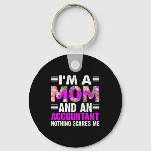 Gift für Buchhalter Ich bin Mama und Buchhalter Schlüsselanhänger