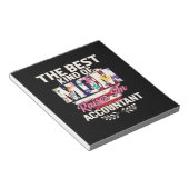 Gift für Buchhalter | Mama Erheben eines Buchhalte Notizblock (angewinkelt)