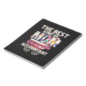 Gift für Buchhalter | Mama Erheben eines Buchhalte Notizblock (Rotiert)