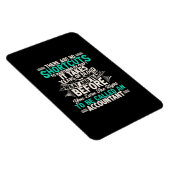 Gift für Buchhalter | Name des Rechnungsführers Magnet (Rechte Seite)