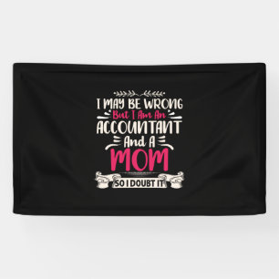 Gift für Buchhalter   Rechnungsabschluss und Mama Banner
