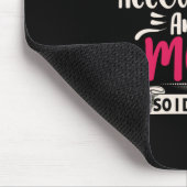 Gift für Buchhalter | Rechnungsabschluss und Mama Mousepad (Ecke)