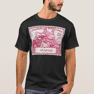 Gift für die Briefmarke von Rotquecksilber T-Shirt