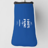 GIFT FÜR GRANDPA Name Chic Script Classic Golf Headcover (Rotieren 90)