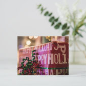 Gift Gift Gift Holiday Postkarte (Stehend Vorderseite)