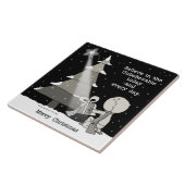 Gift Giver-Merry Weihnachten Fliese (Seite)