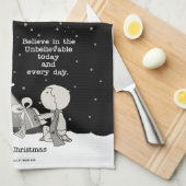 Gift Giver-Merry Weihnachten Handtuch (Viertel Falte)