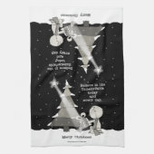 Gift Giver-Merry Weihnachten Handtuch (Vertikal)