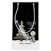 Gift Giver-Merry Weihnachten Kleine Geschenktüte (Vorderseite)