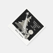 Gift Giver-Merry Weihnachten Serviette (Ecke)