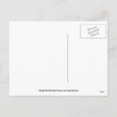 Gift Gold Bow Wreath Weihnachtsfeiertag Postkarte (Rückseite)