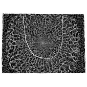 GIFT GOLDEN_ BLACK_SILVER GROSSEN GIFT BAG GROßE GESCHENKTÜTE (Rückseite)