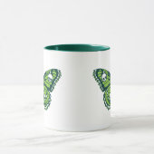 Gift Grüne Schädelhütte Tasse (Zentrum)