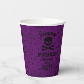 Gift Halloween Pappbecher (Rückseite)