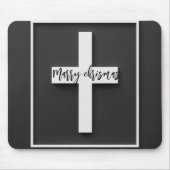 Gift Haroon Modern Chrisam Foto Grid Mouse Pad Mousepad (Vorne)