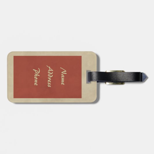 Gift Ivy Bombshell Gepäckanhänger (Rückseite horizontal)