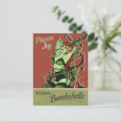 Gift Ivy Bombshell Postkarte (Stehend Vorderseite)