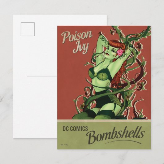 Gift Ivy Bombshell Postkarte (Vorne/Hinten)