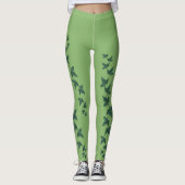 Gift Ivy Leaf Leggings | Grüne Leggings (Vorderseite)
