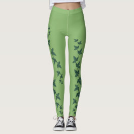 Gift Ivy Leaf Leggings | Grüne Leggings