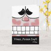 Gift Ivy Rash Karte (Gelbe Blume)