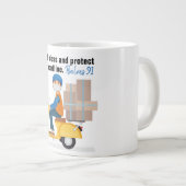 Gift Jumbo-Tasse (Vorderseite Rechts)