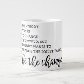 Gift Jumbo-Tasse (Vorderseite)