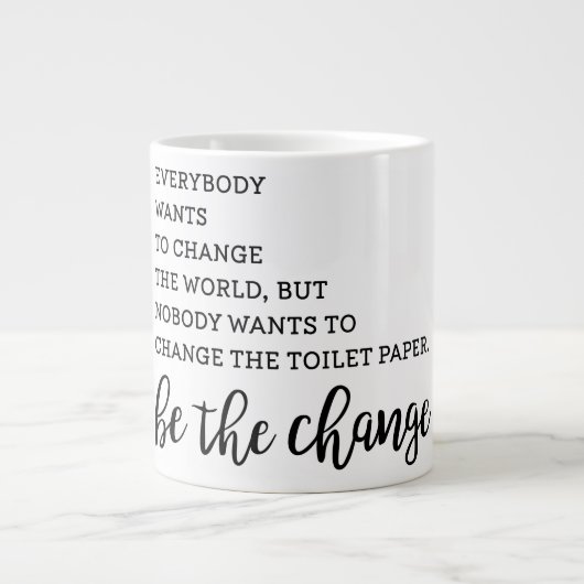 Gift Jumbo-Tasse (Vorderseite)