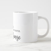Gift Jumbo-Tasse (Rechts)