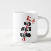 Gift Jumbo-Tasse (Rechts)