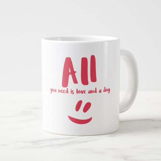 Gift Jumbo-Tasse (Vorderseite Rechts)