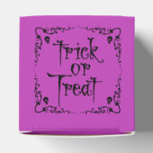 Gift Lila Trick oder Behandlung Geschenkschachtel (Oben)