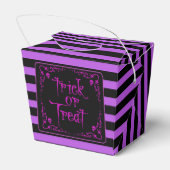 Gift Lila Trick oder Behandlung Geschenkschachtel (Rückseite)