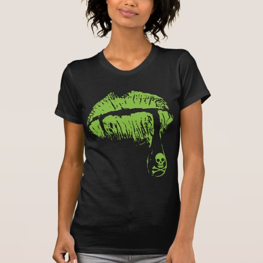 Gift-Lippen T-Shirt (Vorderseite)