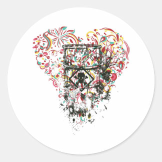 Gift, moderne Kunst, Schadstoff, Gift, Gift, Runder Aufkleber