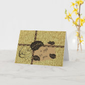 Gift Money Enclosure Card Karte (Gelbe Blume)
