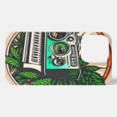 GIFT MUSIC&WEED LOVERS iPhone HÜLLE (Rückseite (Horizontal))