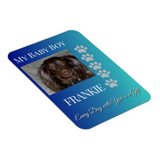 Gift of Pawprints  Magnet (Rechte Seite)