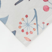 GIFT - Oma Gedichte von Großkindern - CUSTOM Fleecedecke (Ecke)