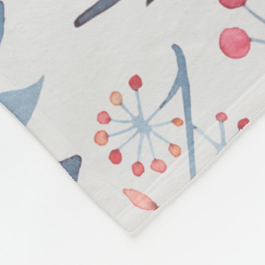 GIFT - Oma Gedichte von Großkindern - CUSTOM Fleecedecke (Ecke)