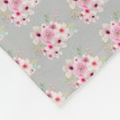 GIFT - Oma Gedichte von Großkindern - CUSTOM Fleecedecke (Ecke)