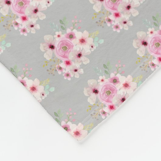 GIFT - Oma Gedichte von Großkindern - CUSTOM Fleecedecke (Ecke)