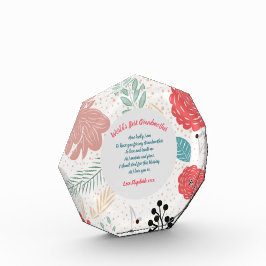 GIFT - Oma Gedichte von Großkindern - CUSTOM Fotoblock